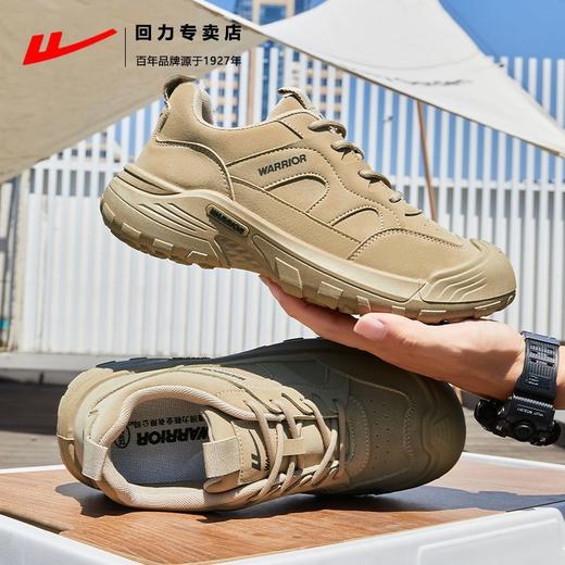回力男鞋登山鞋子男款爆款2025新款秋季防水防滑户外工装鞋劳保鞋 商品图2