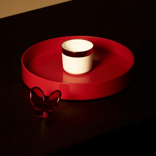 欧普漆器圆托盘 红色 RESONG日诵家居 商品图9