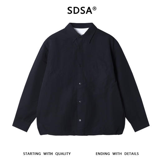 26Q8794SDSA男士秋冬新款痞帅男装韩版撞色翻领假两件衬衫外套百搭时尚 商品图1