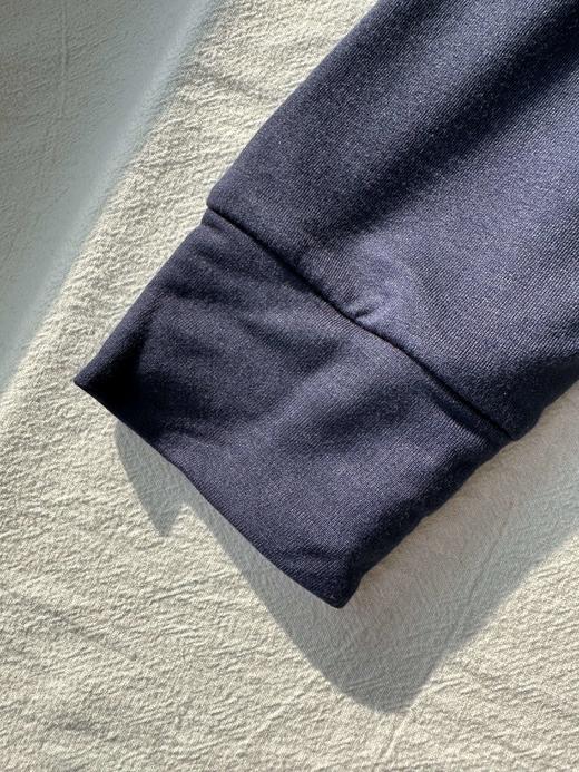 贝壳三 运动休闲立领女士纯色卫衣半拉链宽松柔软上衣C102818 商品图12