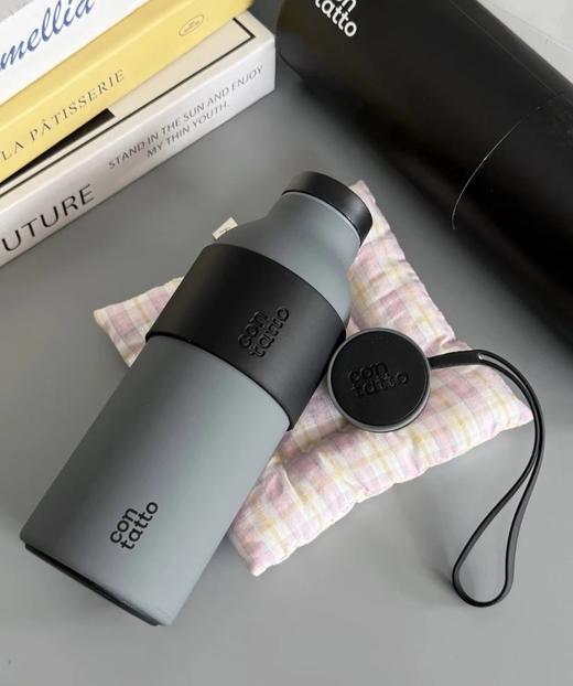 【不锈钢304杯身 内胆抽真空 一瓶两盖】探险家500ml保温水杯（保冷/保暖均可）注：送礼品袋+吸管+杯刷+精棉2片 商品图10