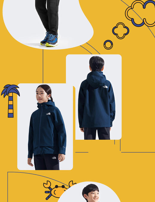 北面 25年秋冬  冲锋衣   8DXM 商品图7