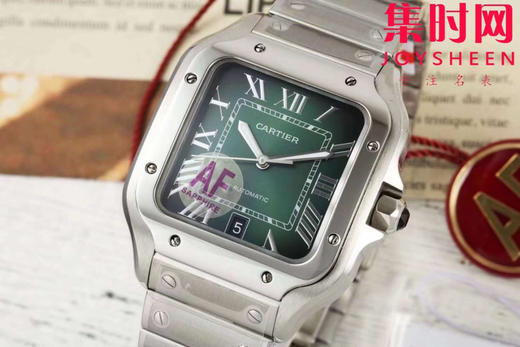 AF卡地亚桑托斯 山度士系列 山度士大号机械男款腕表，成熟魅力之典范 商品图1