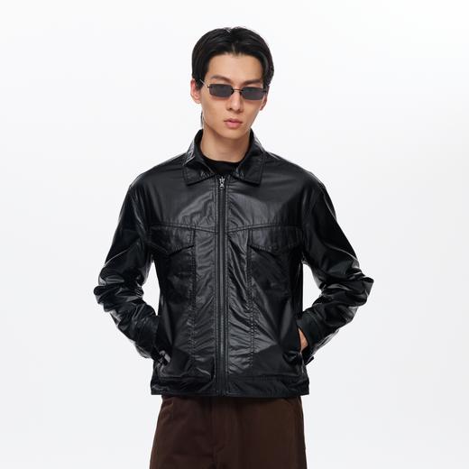 oneup男式灯芯绒油蜡感双面穿夹克 商品图2