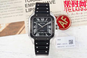 AF卡地亚桑托斯 山度士系列 山度士大号男款 间黑武士
机芯：搭载进口9015