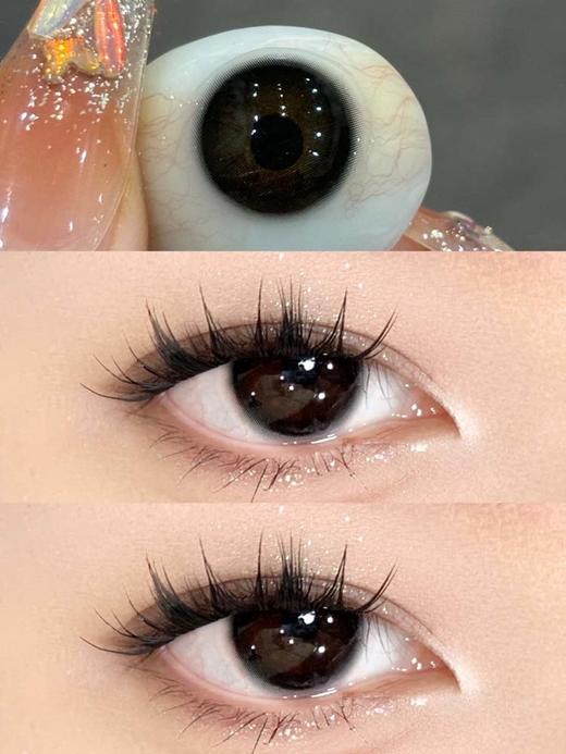 skeye 日抛（十片装）玻尿酸版本 小透明黑 直径14.2mm着色13.2mm 商品图8