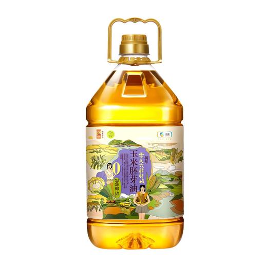 中粮初萃零反式脂肪酸玉米胚芽油5L 商品图0