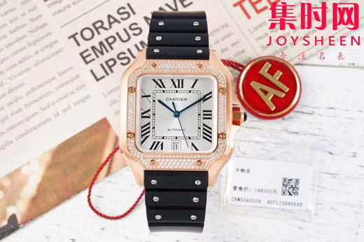 AF卡地亚桑托斯 山度士系列 山度士大号男款
机芯：搭载进口9015 商品图0