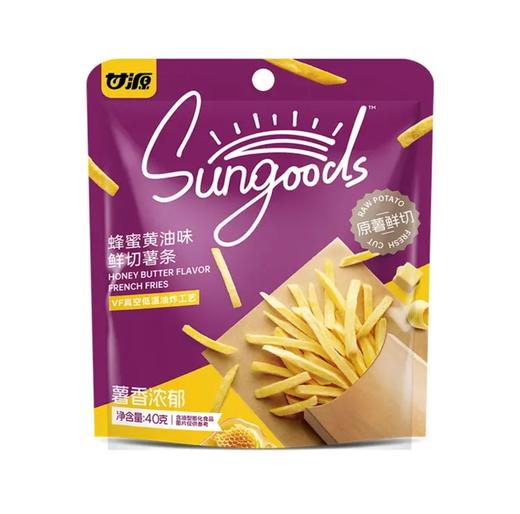 甘源蜂蜜黄油味鲜切薯条40g 商品图0