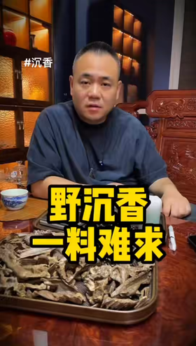 天然野的沉香一料难求。 它是稀缺性资源，以后只会越来越难遇到。