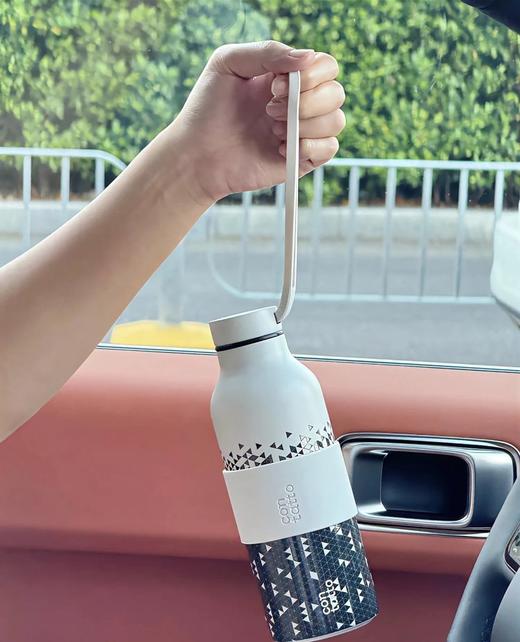 【不锈钢304杯身 内胆抽真空 一瓶两盖】探险家500ml保温水杯（保冷/保暖均可）注：送礼品袋+吸管+杯刷+精棉2片 商品图11