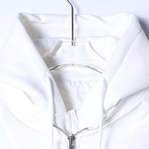 25188SDSA男士秋冬新款痞帅男装极简风纯色拉链拼接连帽假两件夹克外套 商品图1