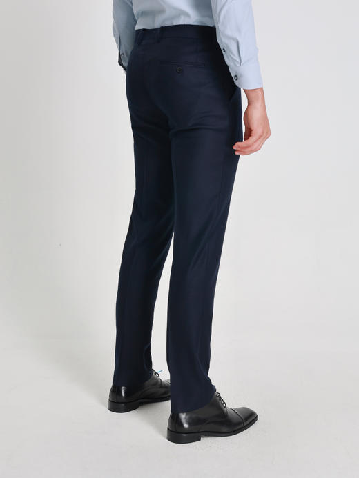 callisto星空蓝进口绵羊毛西裤 商品图4