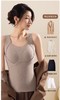 德绒保暖背心含蚕丝羊毛提拉带胸垫一体无痕保暖内衣打底 商品缩略图9