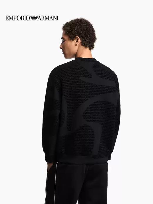 E ARMANI 卫衣男  EM002900AF10013-FC242 黑色. 商品图2