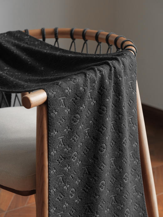 WJ25-GUCCI古驰 经典双G格纹 绒线围巾 男女同款情侣款（QZ*MM） 商品图1