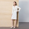 IWY/秋冬长袖职业西装套裙女米白色肌理感小香风西服半裙CS2476 商品缩略图1