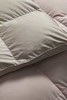 【堂皇】B7F 堂皇净眠锁温匈牙利95鹅绒冬被-白灰220x240cm胎重1250g 商品缩略图1