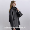 【限时会员价】嫚熙孕妇外套轻盈保暖抓绒立领开衫宽松不显孕肚秋装通勤2025新款 商品缩略图4