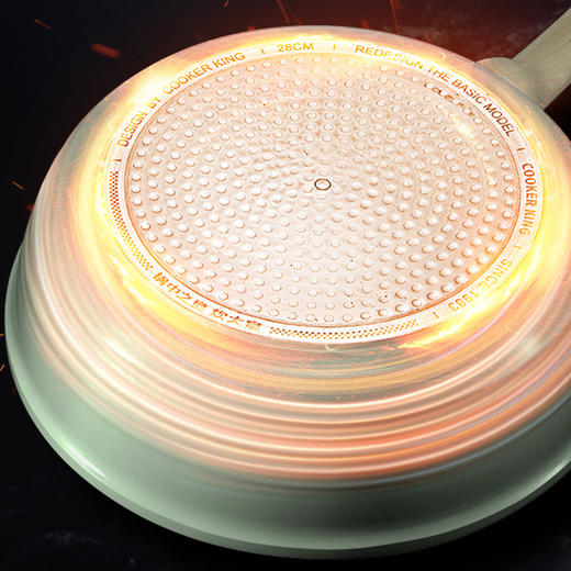 炊大皇鎏光钛金炒锅CG32LG—rxs 商品图4