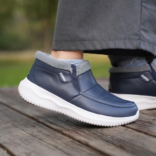 上新25款冬季加绒一脚蹬防风雪轻便皮鞋保暖鞋【4色可选】除东三省，南北方都适用25932012A 商品图3