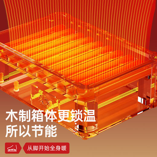 湘森实木取暖器 商品图3