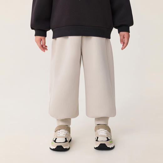 马克珍妮男女童柔软有型宽松灯笼裤宝宝裤子2025年秋装新款551790 商品图2