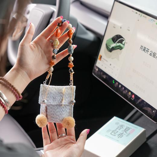 非遗浏阳夏布香包  手工编织非遗传统布料 商品图3