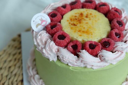 抹茶树莓烤布蕾蛋糕 商品图0