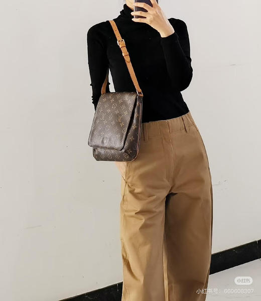 LV 中古 老花 竖版 王菲包 商品图1