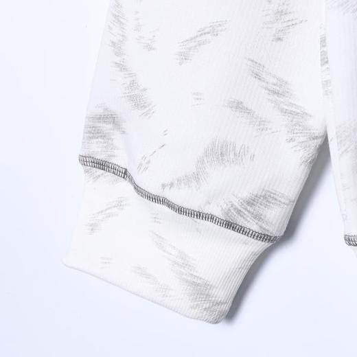 WY1218SDSA男士秋冬新款痞帅男装扎染风缝线抽绳连帽卫衣百搭套头上衣 商品图4