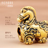 【新品首发】马上金喜-五花马 足金黄金生肖马转运珠MEMORA诗普琳HP913901 商品缩略图11