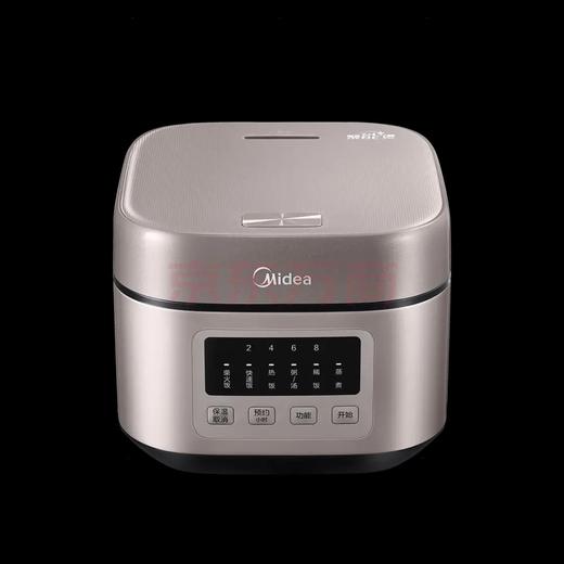 美的5L电饭煲五层聚能釜七大功能菜单8H智能预约金属拉丝外观电饭锅MB-AFB5052R 商品图2