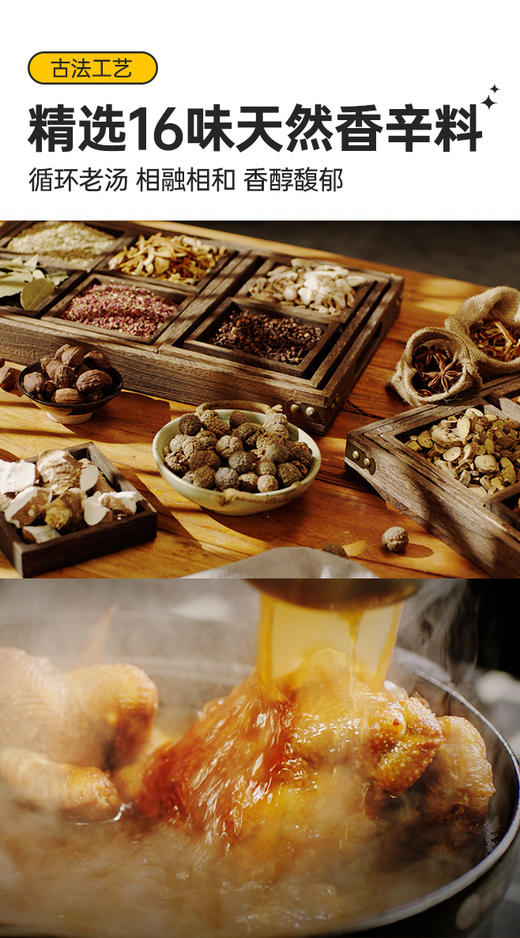 【休闲零食】德州扒鸡鲁小吉五香/藤椒/甜辣味300g/只 开袋即食年货佳品 商品图5