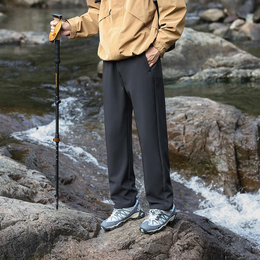 【奥粒绒加绒裤】罗蒙秋冬加绒休闲裤定制户外三防加厚易打理保暖长裤 商品图2