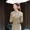 T25130新中式国风女装旗袍两件套高级感2025秋款长袖复古改良修身 商品缩略图3