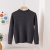 【A类品质，羊绒般手感】儿童秋冬新款卷边混纺羊毛衫 男女童半高领羊毛内搭 外穿 针织打底保暖羊毛衫 商品缩略图11
