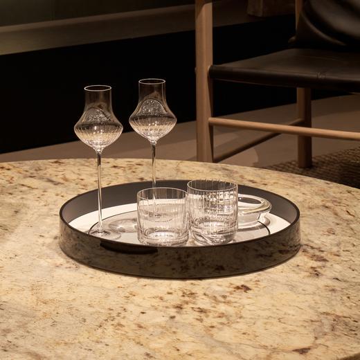 欧普漆器圆托盘 黑 RESONG日诵家居 商品图5