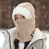 【新款防风骑行围脖一体帽子】男女冬季骑车保暖神器 防寒头盔内胆头套 商品缩略图5