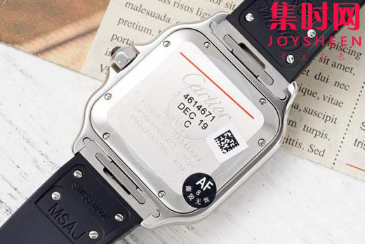 AF卡地亚桑托斯 山度士系列 山度士大号男款 间黑武士
机芯：搭载进口9015 商品图5