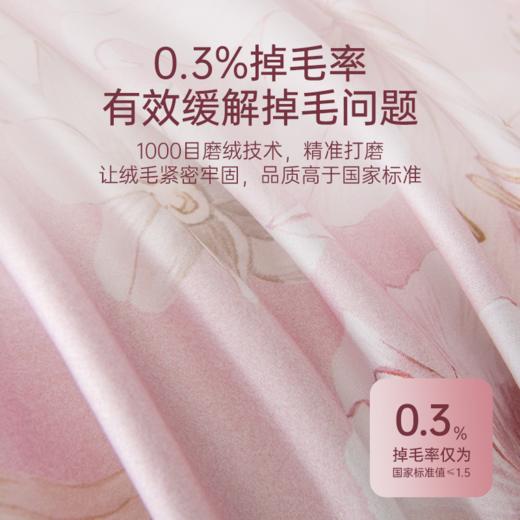 2025年新款雅芳婷磨毛四件套艾阳绒保暖被套床笠秋冬床上用品家纺 商品图4