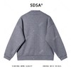 9929SDSA男士秋冬新款痞帅男装潮牌简约拼接半拉链假两件卫衣百搭宽松 商品缩略图5