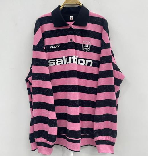 NC翻领粗条纹长袖卫衣50702（红）秋季253012050321 商品图0