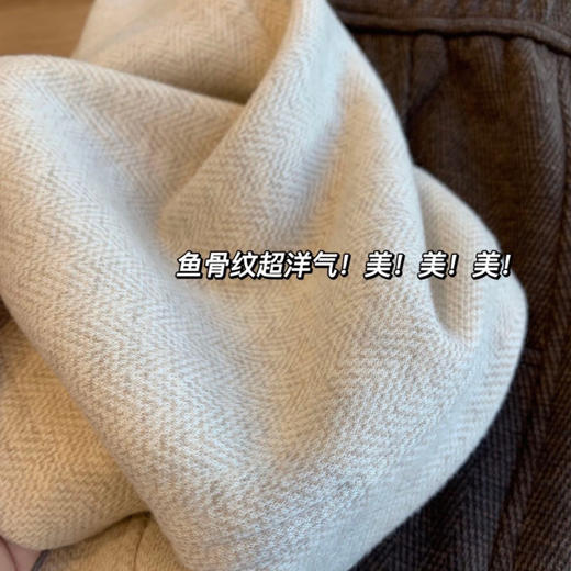 觅槿 高奢醋酸羊毛裤 显高显瘦 加厚保暖 加绒款/不加绒款 3色可选 商品图8