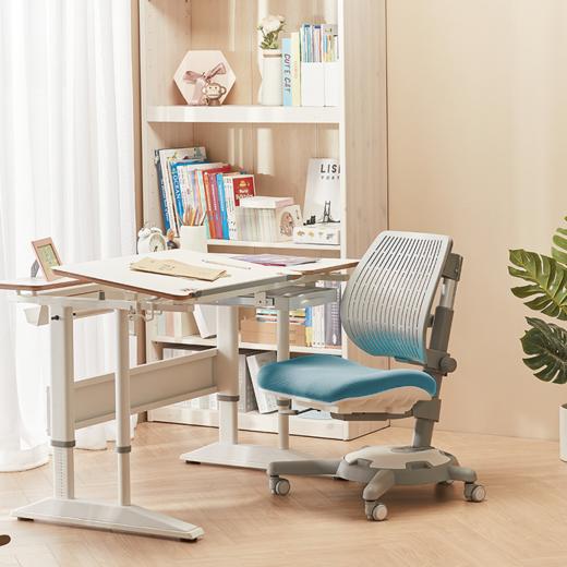 3岁+康朴乐学习桌椅 沃顿桌+柏拉图椅子/牛顿椅子 优质原材料 安全防夹手 商品图0