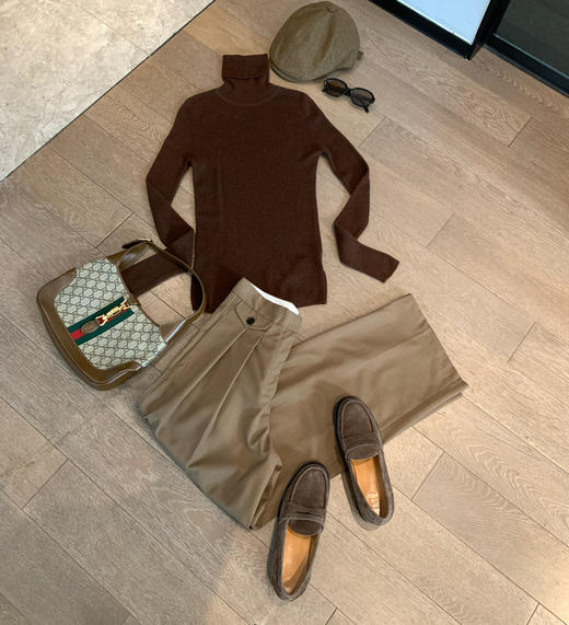 德国扬子羊毛纱线高领毛衣可机洗不易起球102801 商品图11