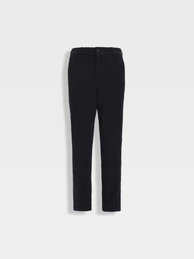 callisto星空蓝莫代尔混纺休闲裤