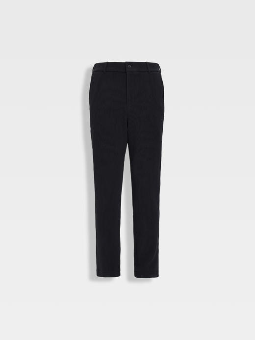 callisto星空蓝莫代尔混纺休闲裤 商品图0