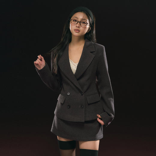 Ariseism 美式复古时尚套装女秋季新款两件套 商品图1