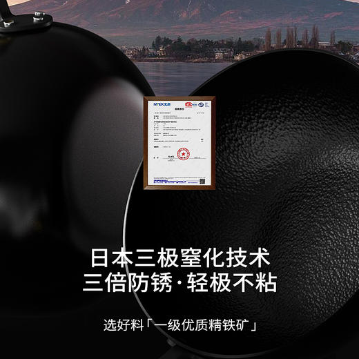 D-一人食系列锤纹小铁锅 24cm-S 商品图2